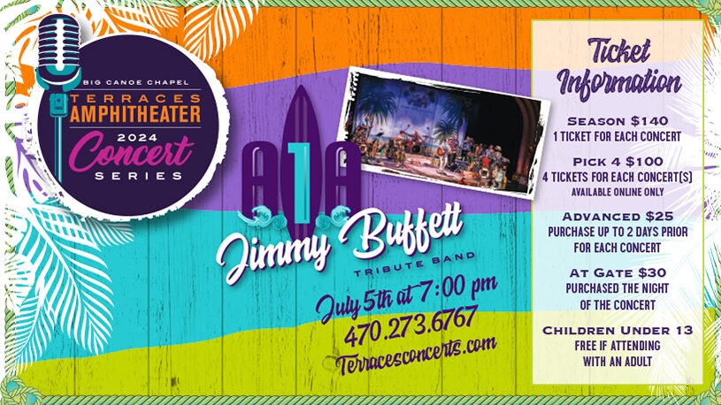 Big Canoe Chapel Concert Series: A1A (Jimmy Buffet Tribute)